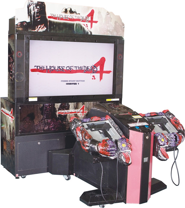 電玩，鬼屋4代，55寸寬瑩幕,二手模擬槍機(jī)，優(yōu)惠價廠家直銷